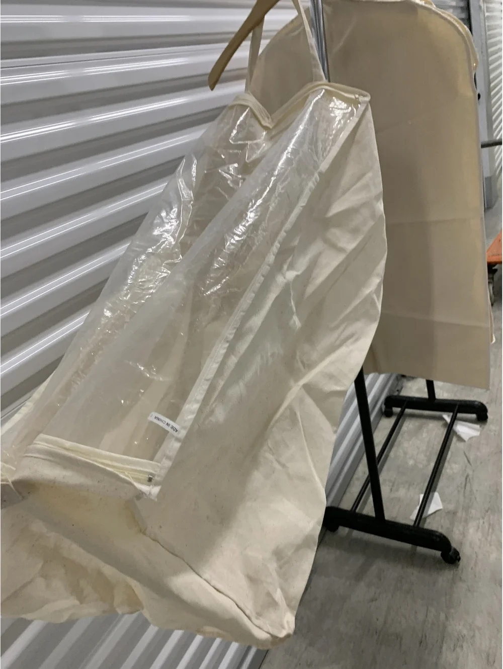 Canvas Clothing Storage from The Container Store